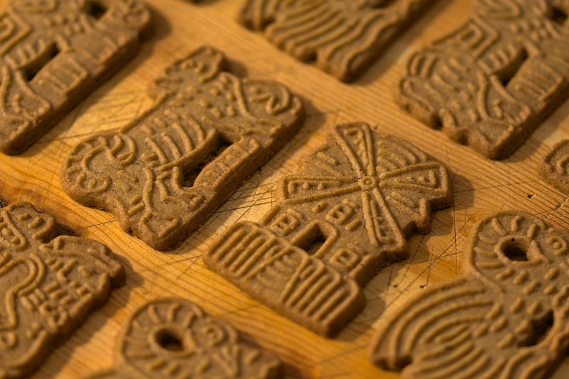 Cookies on a plate